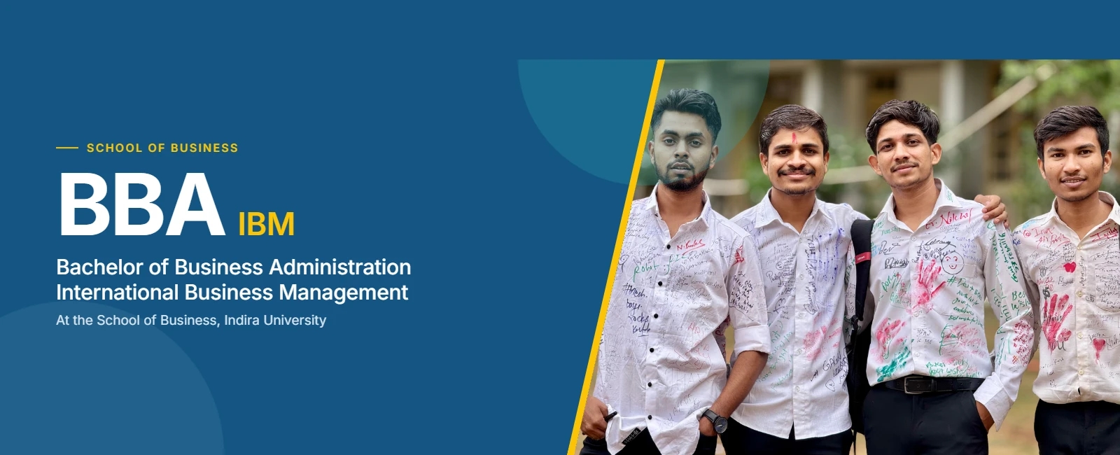 BBA International Business Management Desktop Banner
