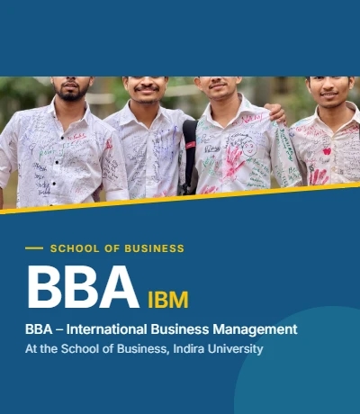 BBA International Business Management Mobile Banner
