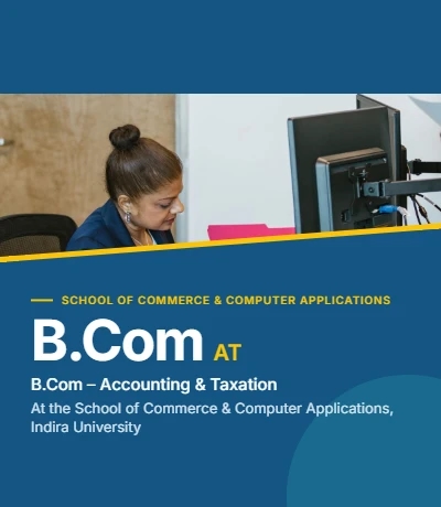 BCom Accounting Taxation Mobile Banner