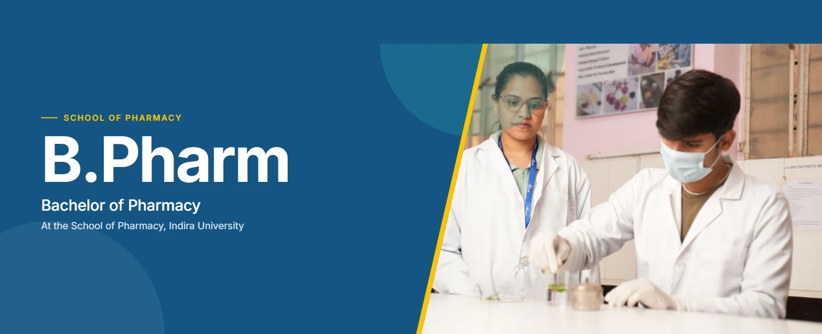 Bachelor of Pharmacy Desktop Banner