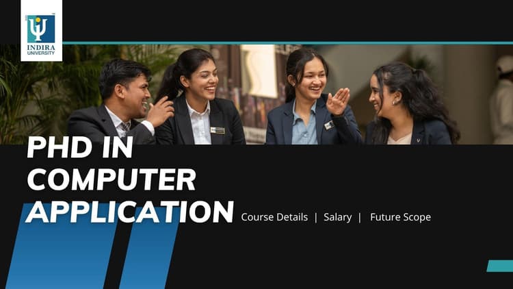 PhD in Computer Application