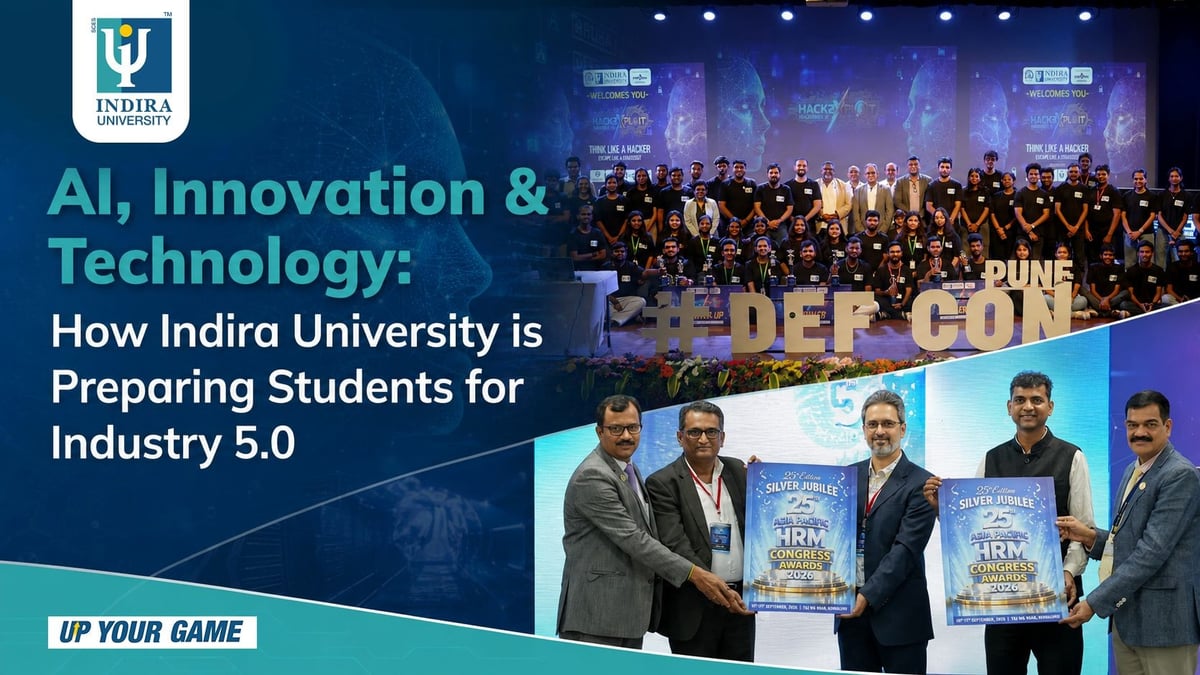 AI, Innovation & Technology: How Indira University is Preparing Students for Industry 5.0