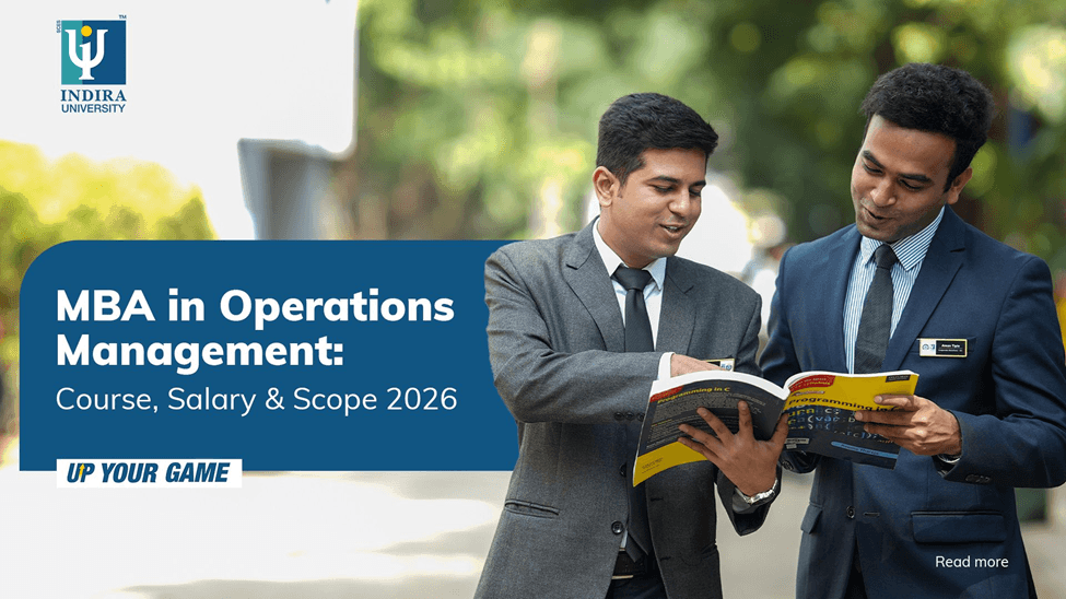 MBA in Operations Management: Course, Salary & Scope 2026